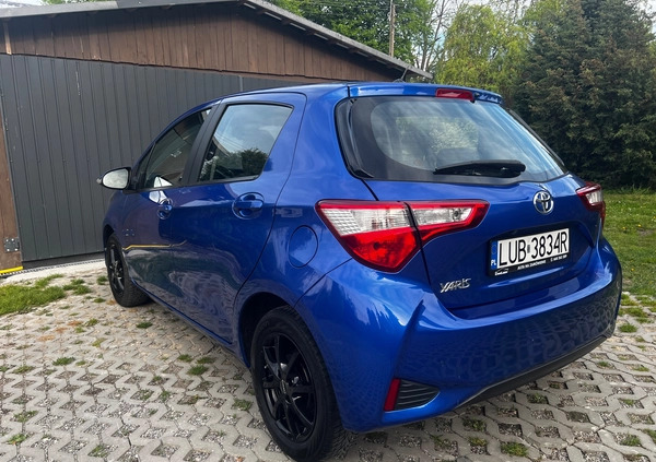 Toyota Yaris cena 46500 przebieg: 80000, rok produkcji 2017 z Lublin małe 781